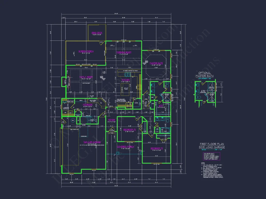 Versatile house Floor Plan