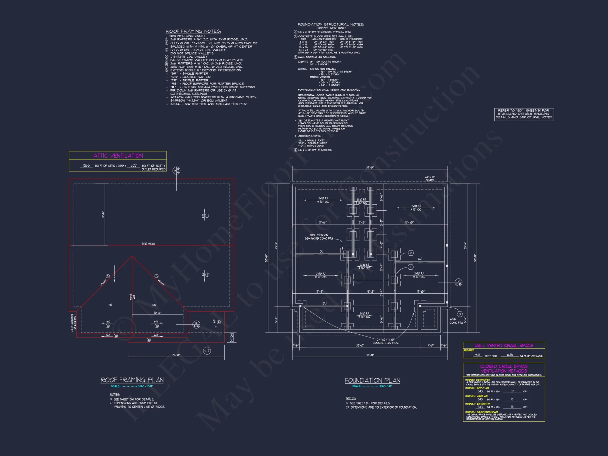 Modern house Floor Plan with Blueprint Designs and CAD Files
