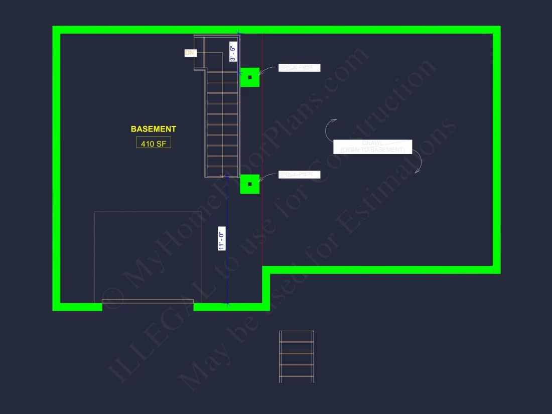Modern Craftsman house Plan: Floor Plan, Blueprint, CAD Designs