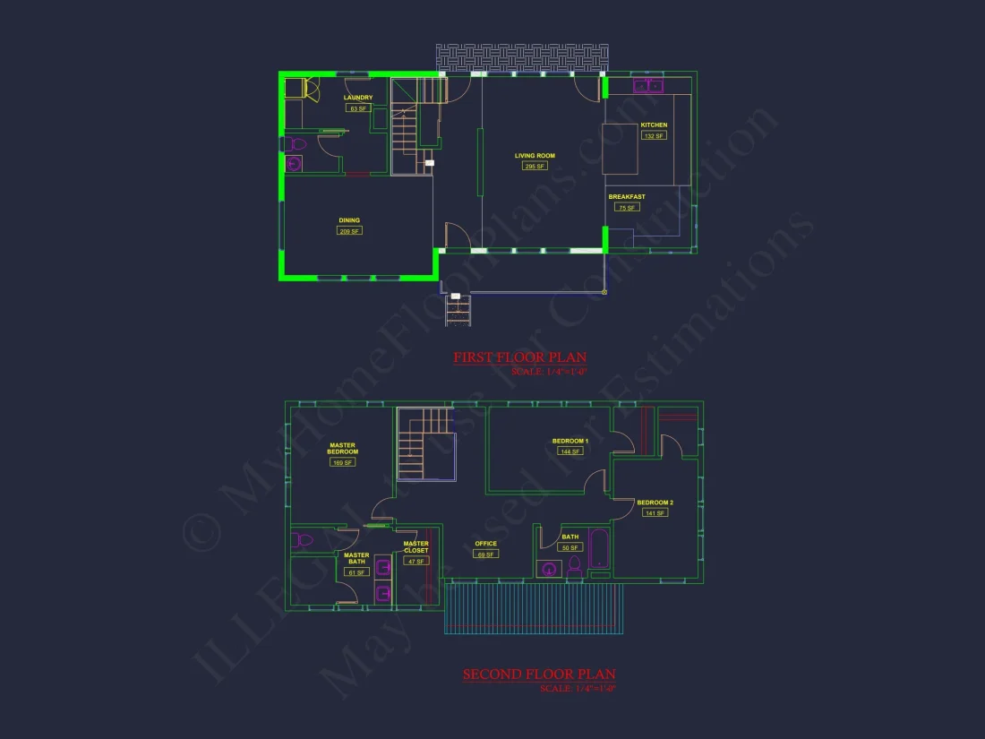 Modern Craftsman house Plan: Floor Plan, Blueprint, CAD Designs