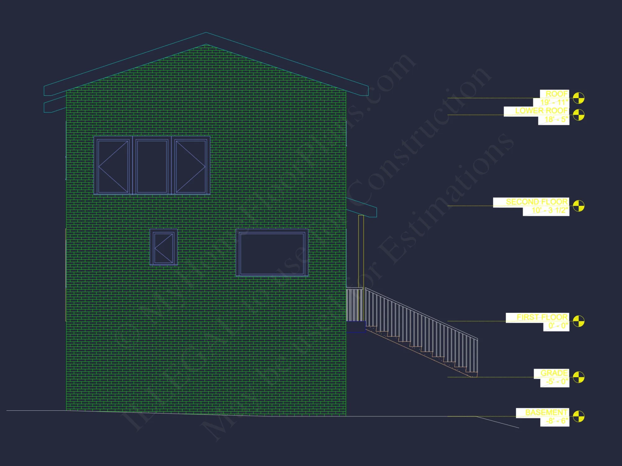 Modern Craftsman house Plan: Floor Plan, Blueprint, CAD Designs