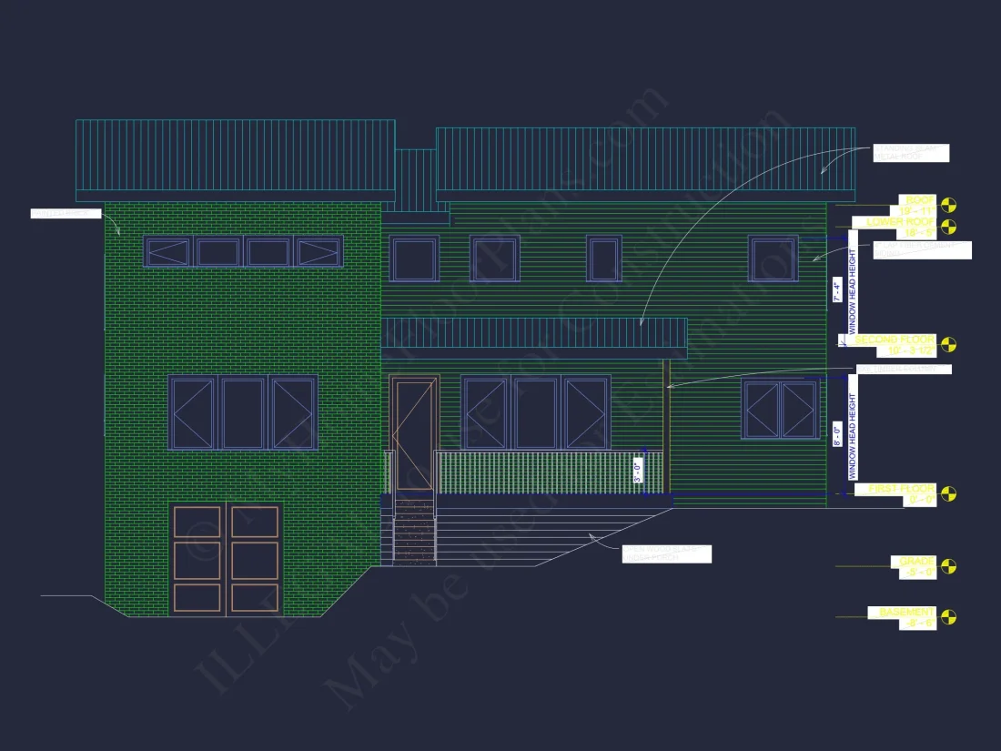 Modern Craftsman house Plan: Floor Plan, Blueprint, CAD Designs