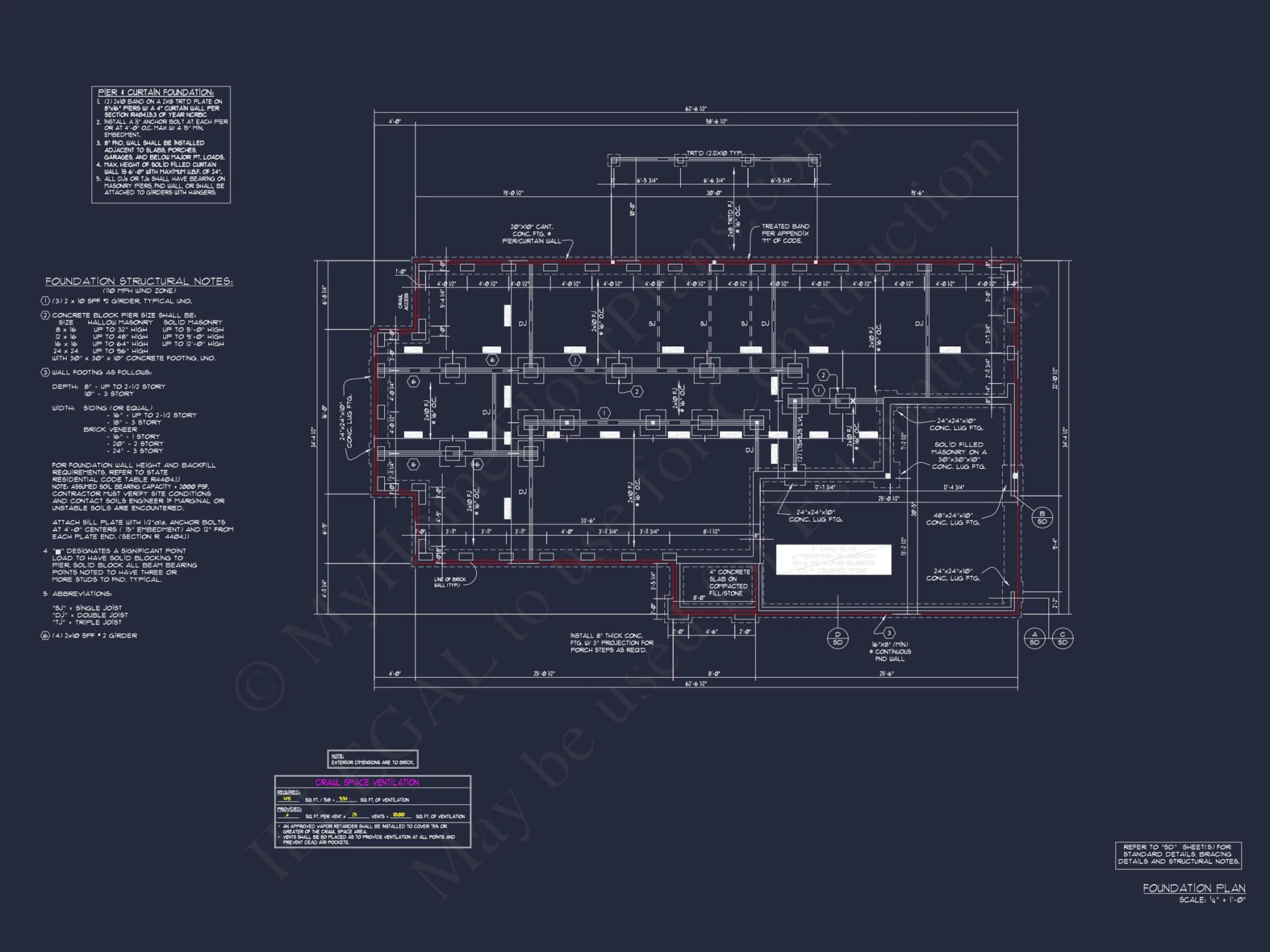 house Design Blueprint: Floor Plan and CAD Architecture