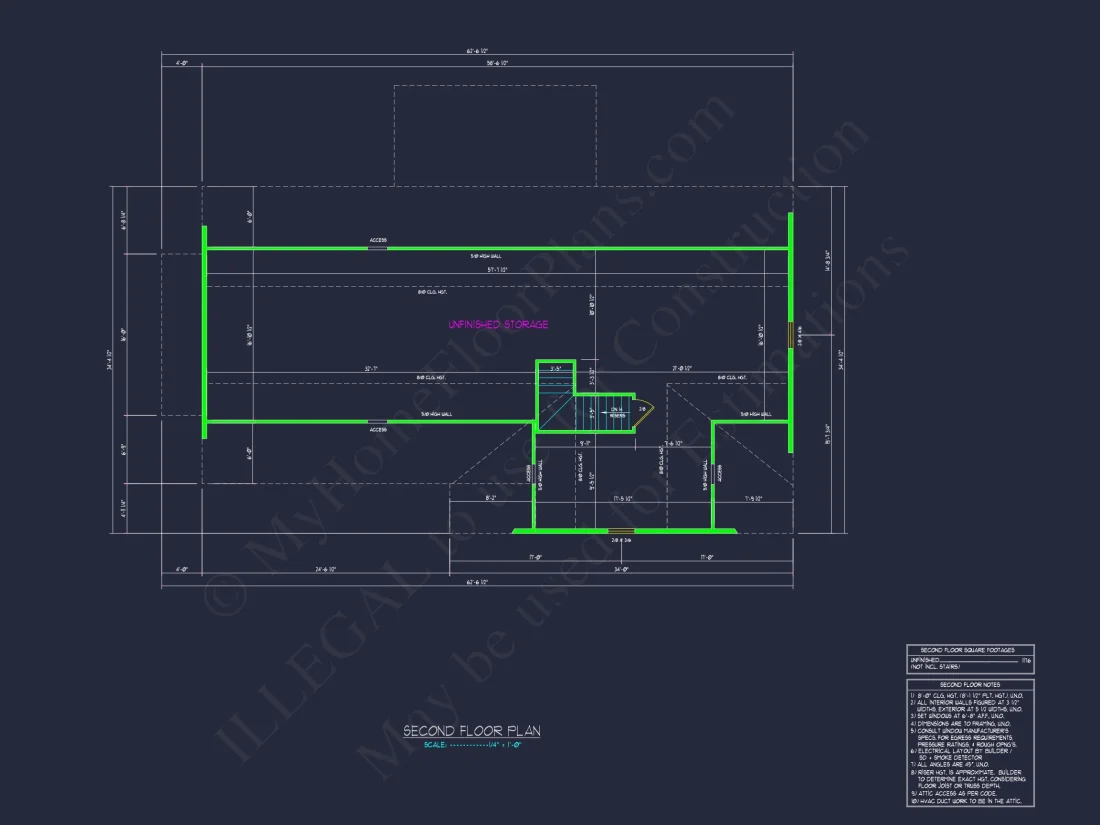house Design Blueprint: Floor Plan and CAD Architecture