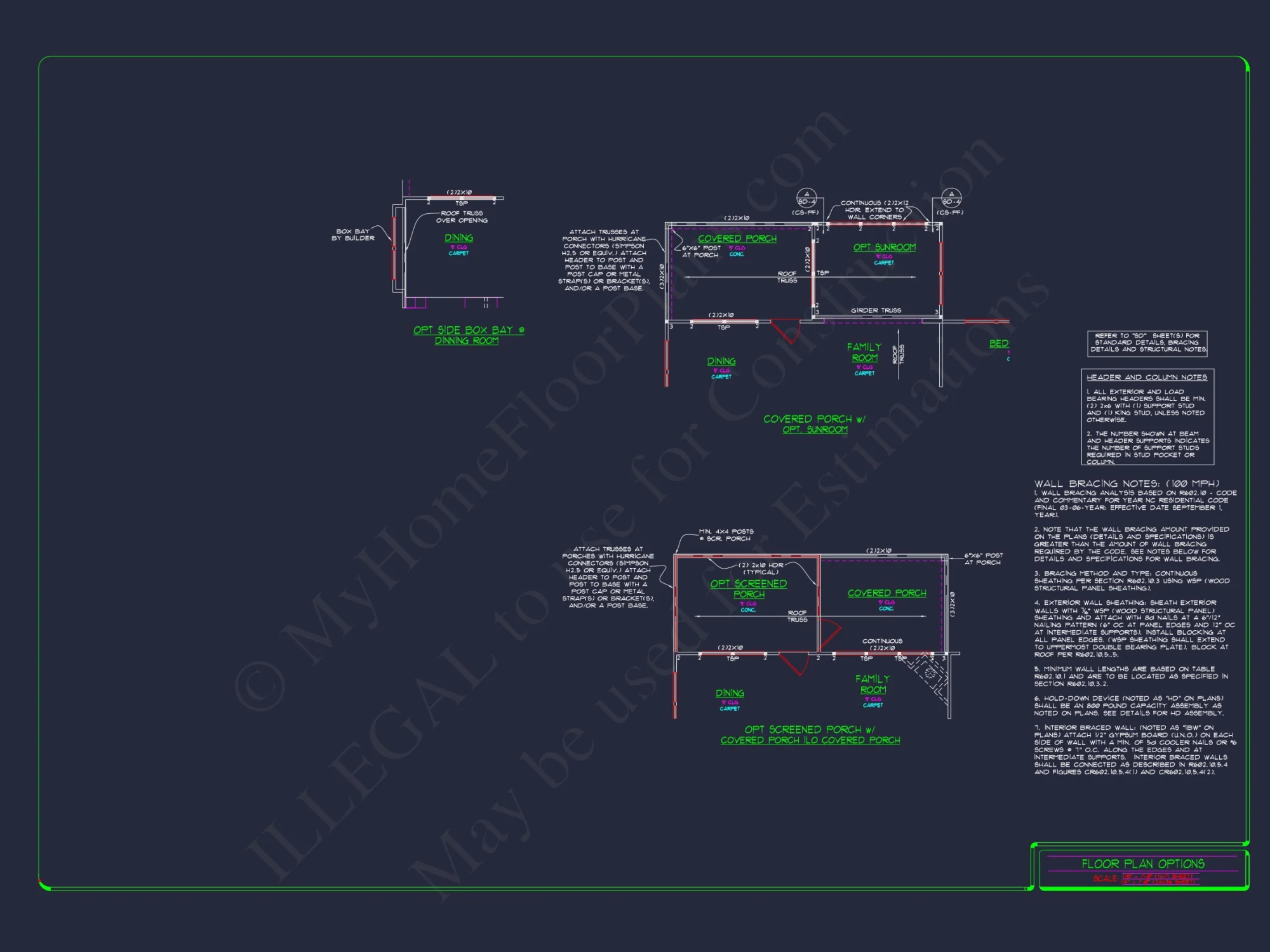 Craftsman house Plan with Bonus Room