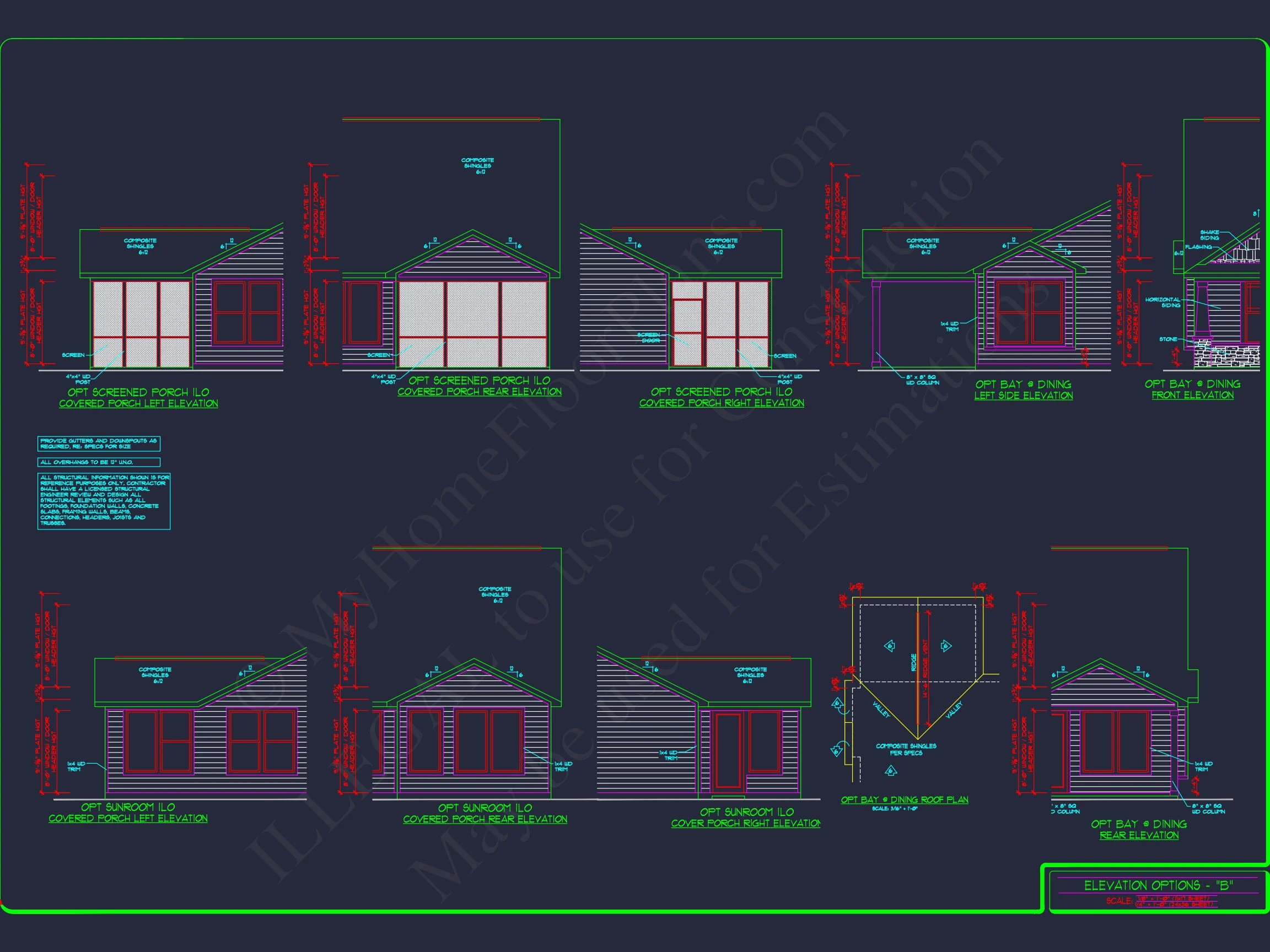 Craftsman house Plan with Bonus Room