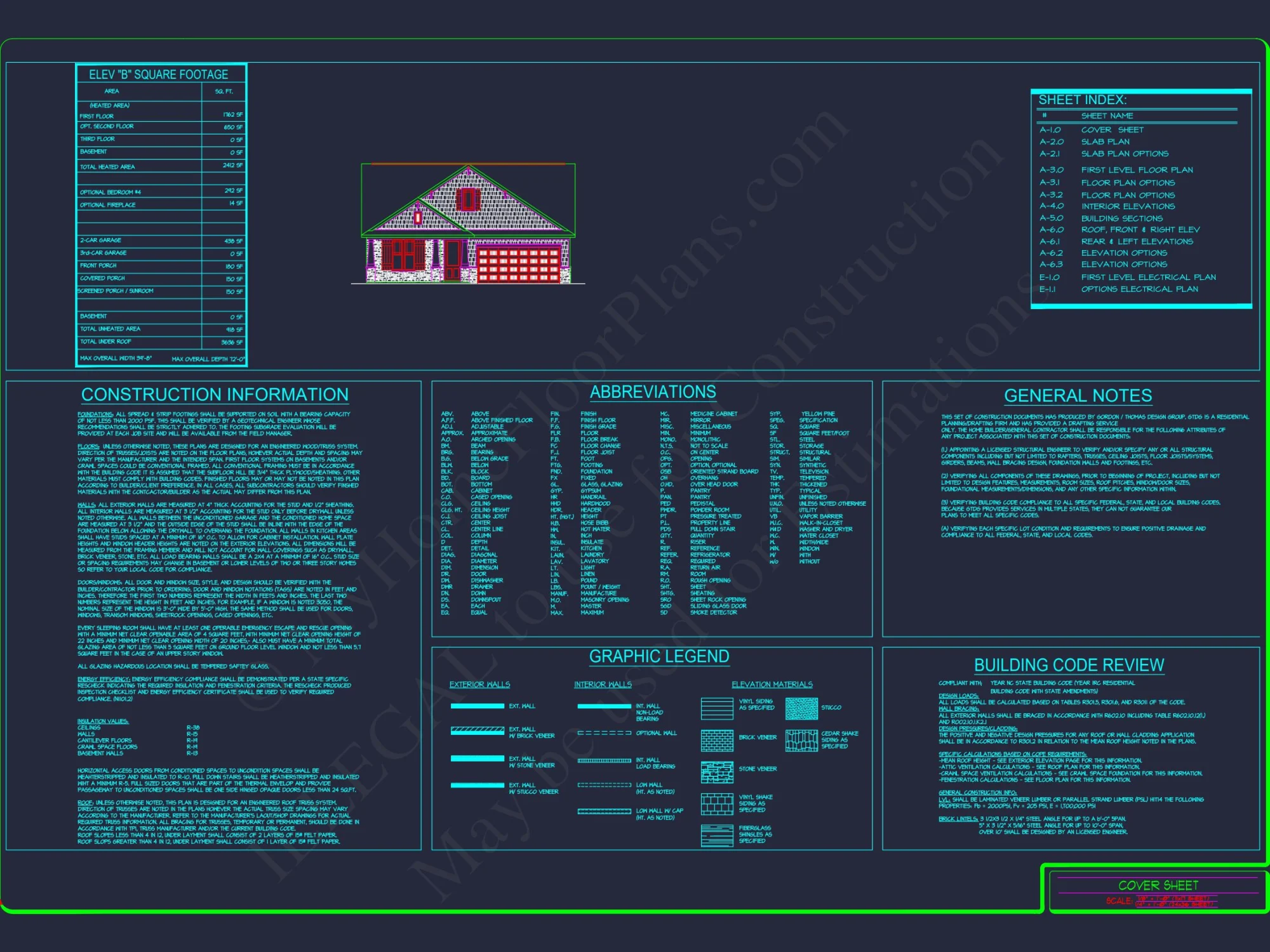 Craftsman house Plan with Bonus Room