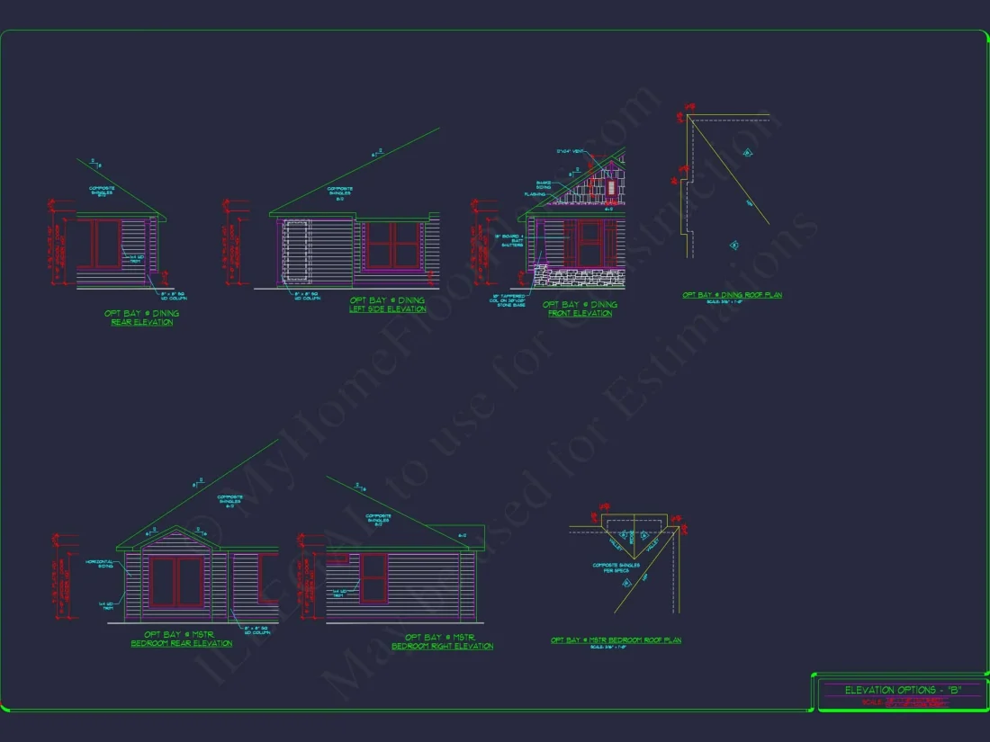 Craftsman Style house Floor Plan