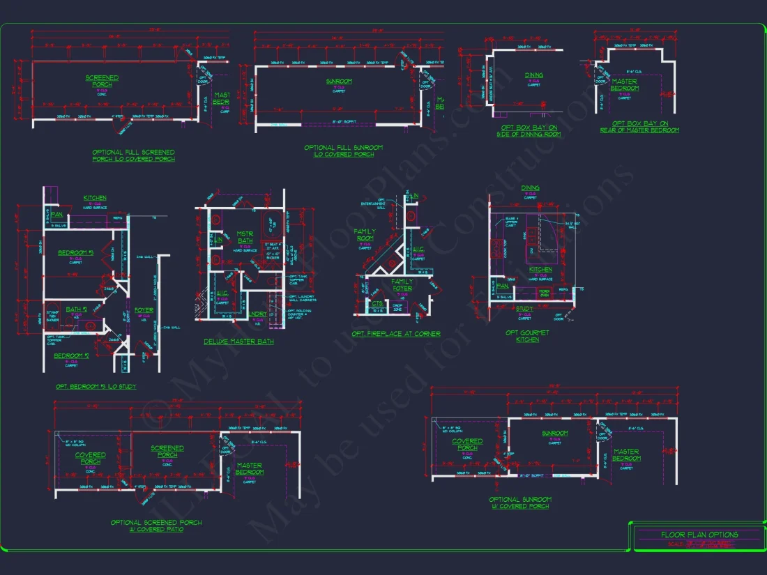 Architectural CAD Designs