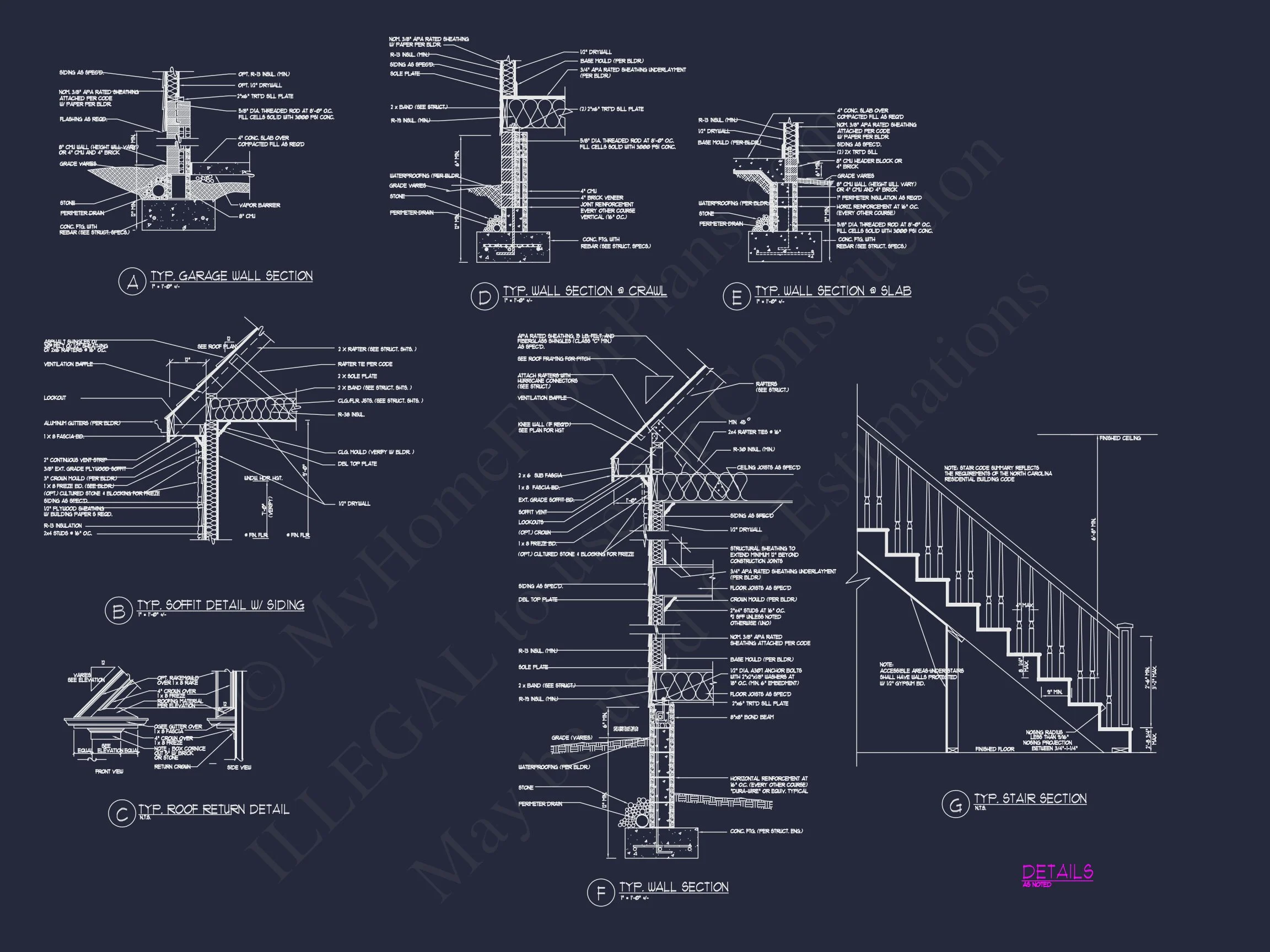 14-2030 HOUSE PLAN - 3-Bed, 2-Bath Craftsman Ranch House Plan – 2,521 Sq Ft with Bonus Room & Porch 36 Custom Craftsman house Plan with Detailed Floor Plans, CAD Designs