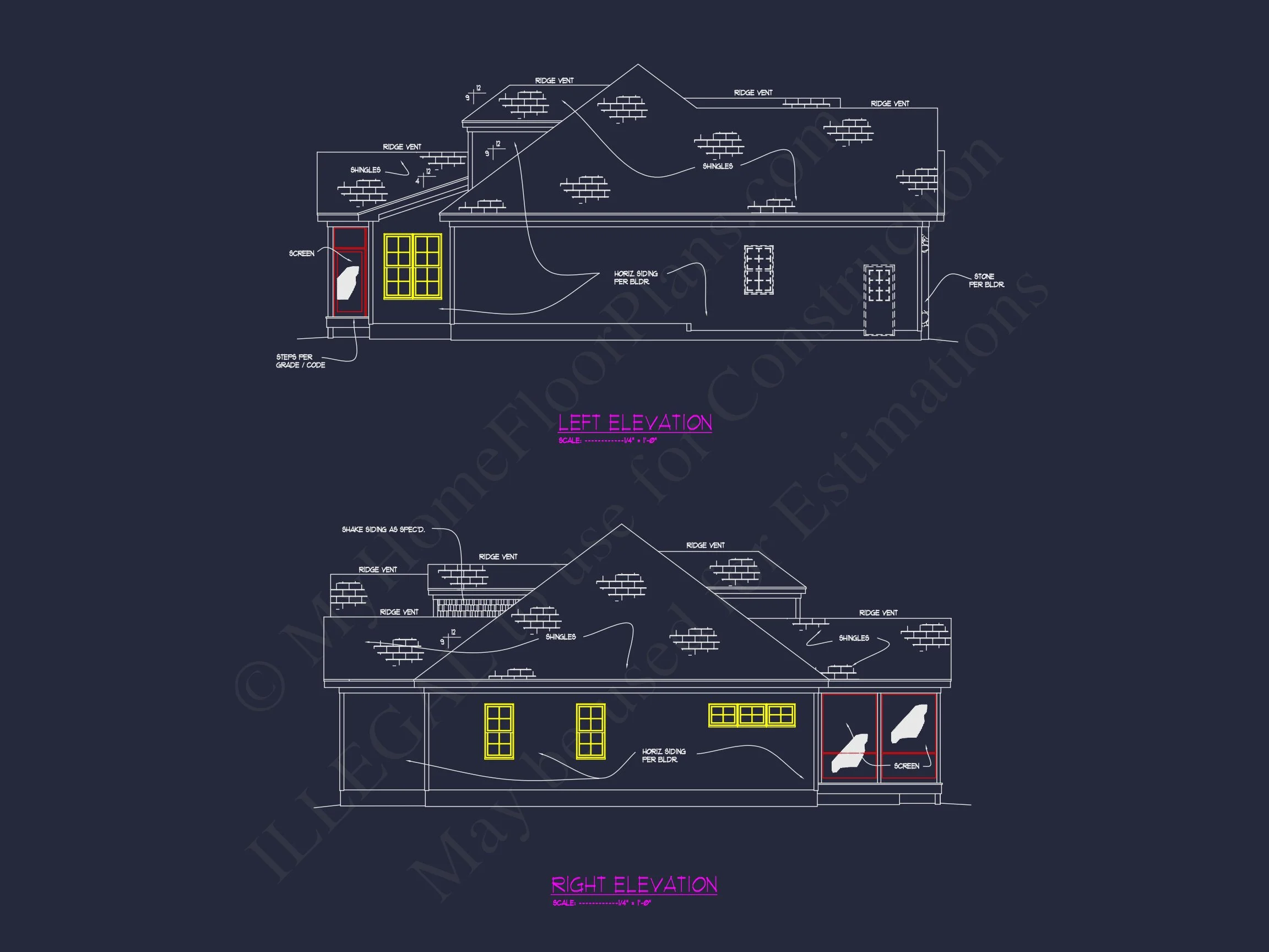 14-2030 HOUSE PLAN - 3-Bed, 2-Bath Craftsman Ranch House Plan – 2,521 Sq Ft with Bonus Room & Porch 28 Custom Craftsman house Plan with Detailed Floor Plans, CAD Designs