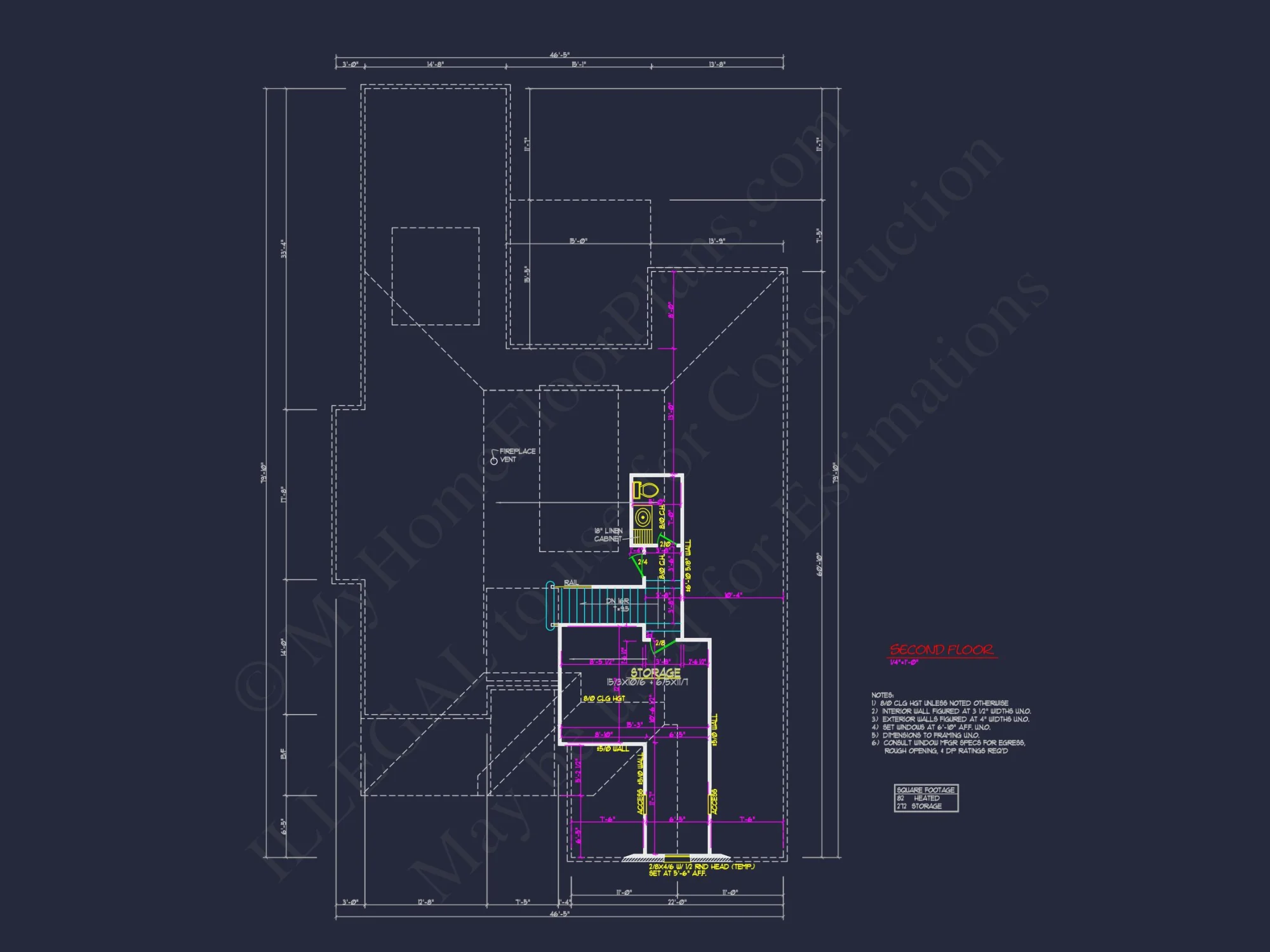 Beautiful house Design CAD Blueprint with Floor Plans