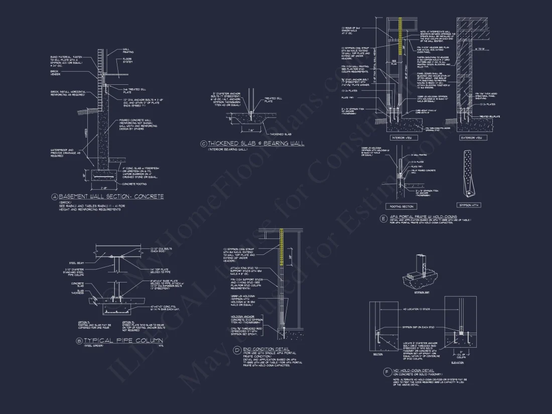 Elegant house Floor Plan with Detailed CAD Architecture Designs