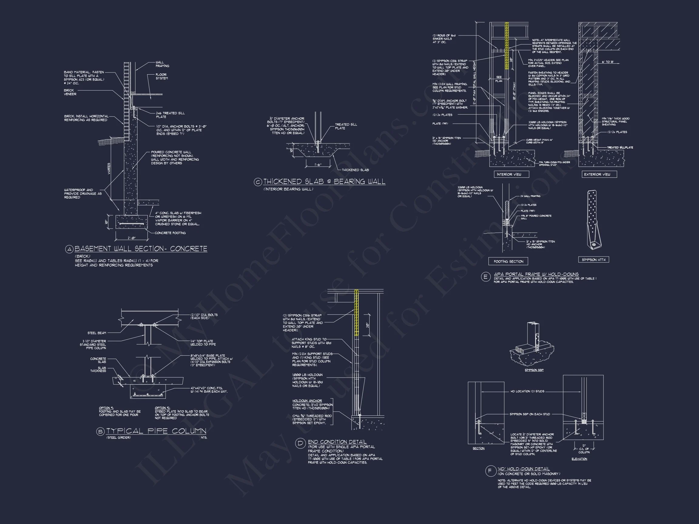 Elegant house Floor Plan with Detailed CAD Architecture Designs