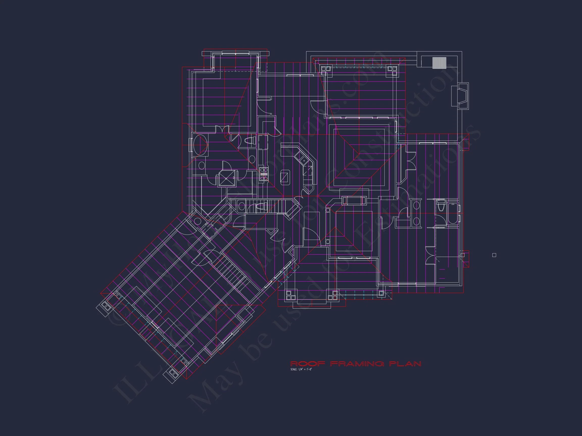 Elegant house Floor Plan with Detailed CAD Architecture Designs