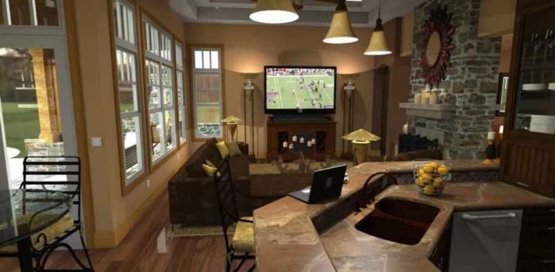 Elegant house Floor Plan with Detailed CAD Architecture Designs