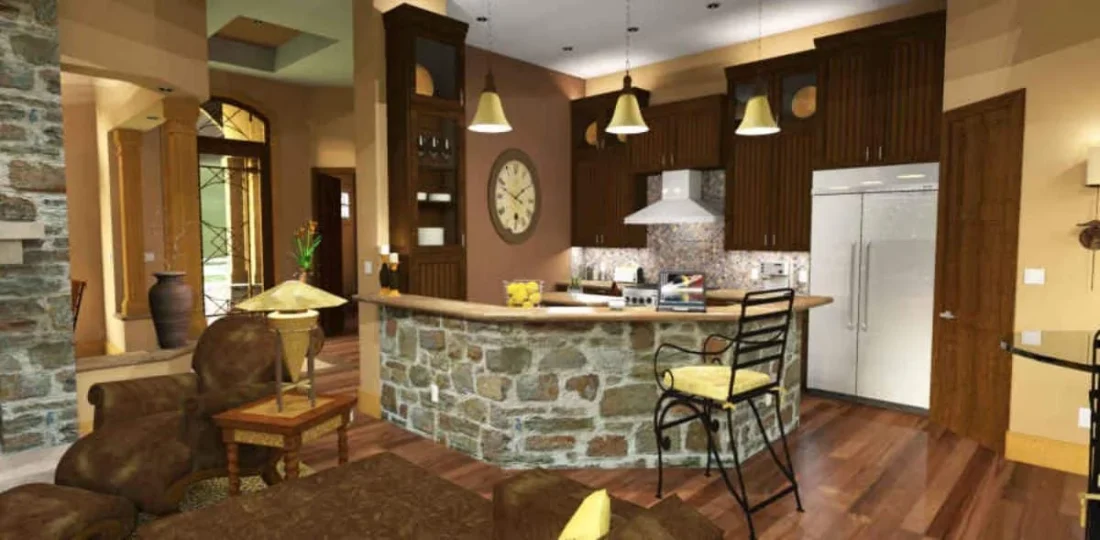 Elegant house Floor Plan with Detailed CAD Architecture Designs