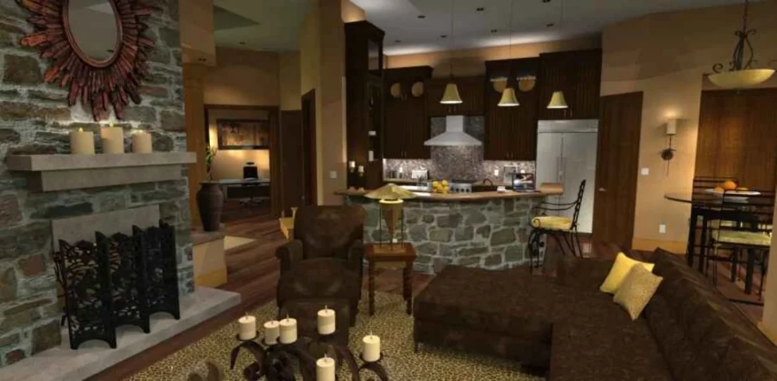 Elegant house Floor Plan with Detailed CAD Architecture Designs