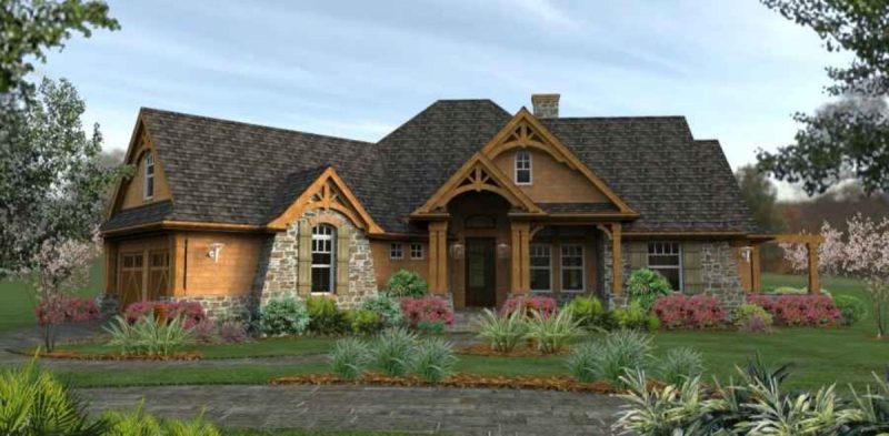 Elegant house Floor Plan with Detailed CAD Architecture Designs