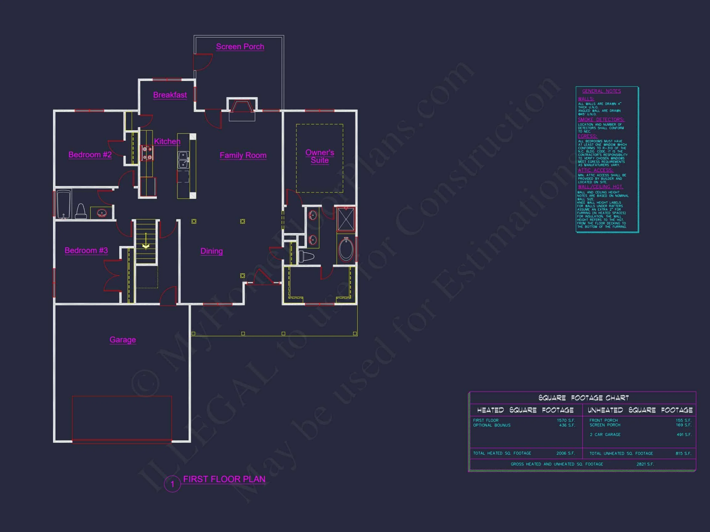 13-2029 HOUSE PLAN - Charming Craftsman House Design with Detailed Floor Plans 11 Charming Craftsman house Design with Detailed Floor Plans
