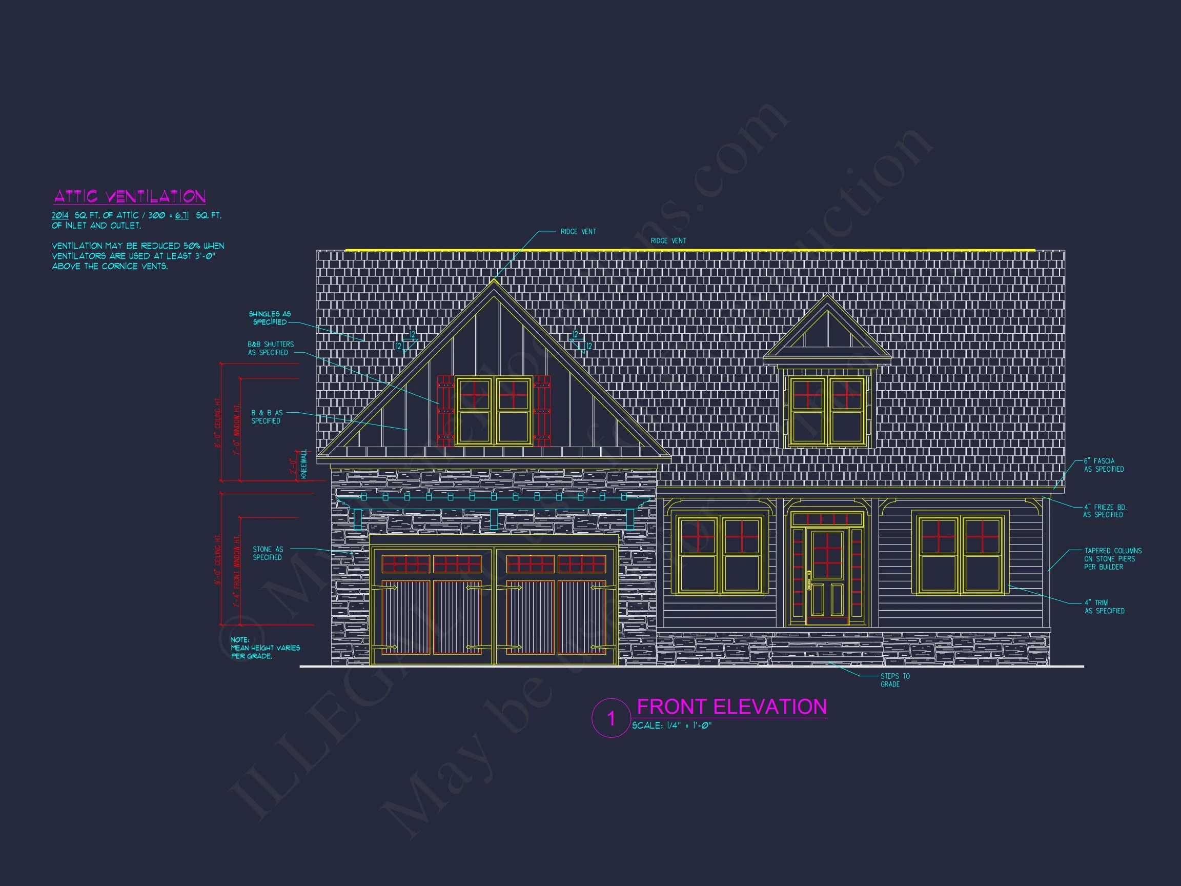 13-2029 HOUSE PLAN - Charming Craftsman House Design with Detailed Floor Plans 7 Charming Craftsman house Design with Detailed Floor Plans