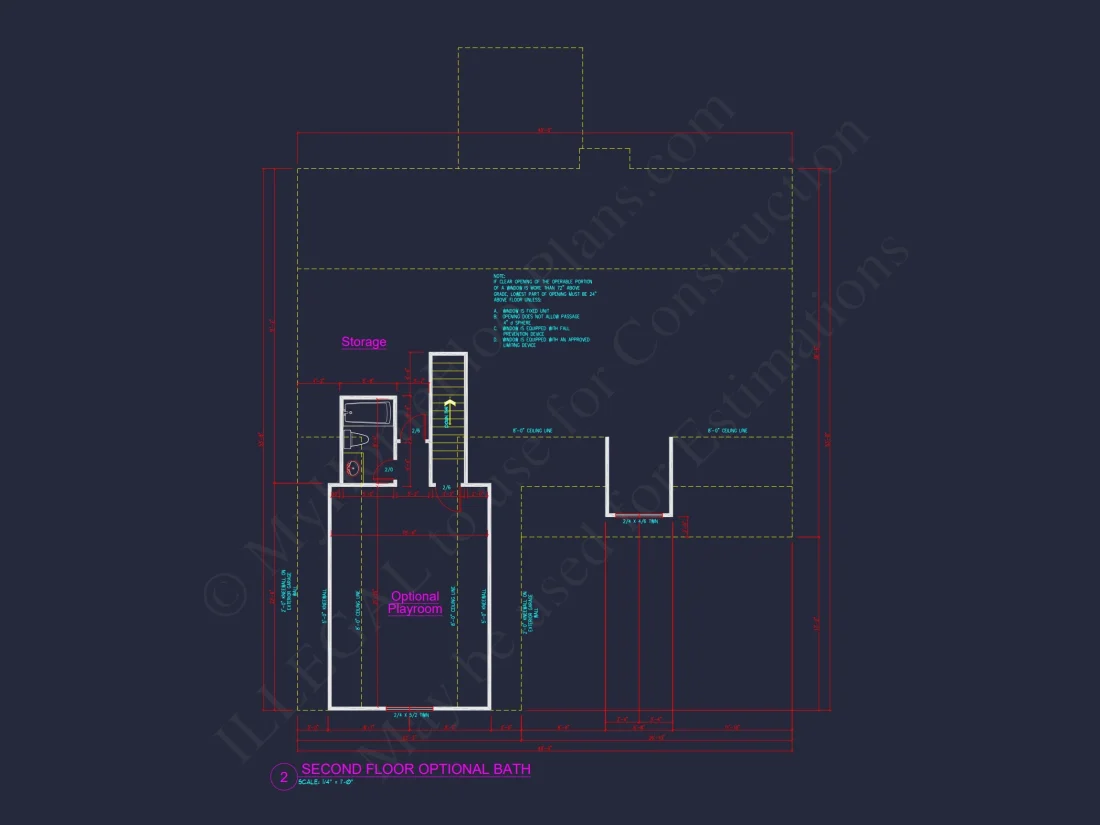 Craftsman house Floor Plan: Stunning CAD Design & Blueprint