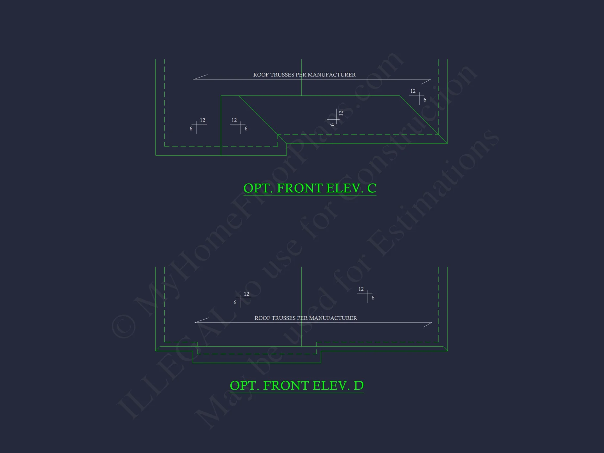 Compact house Plan with 3 Bedrooms – CAD Floor Plan Designs