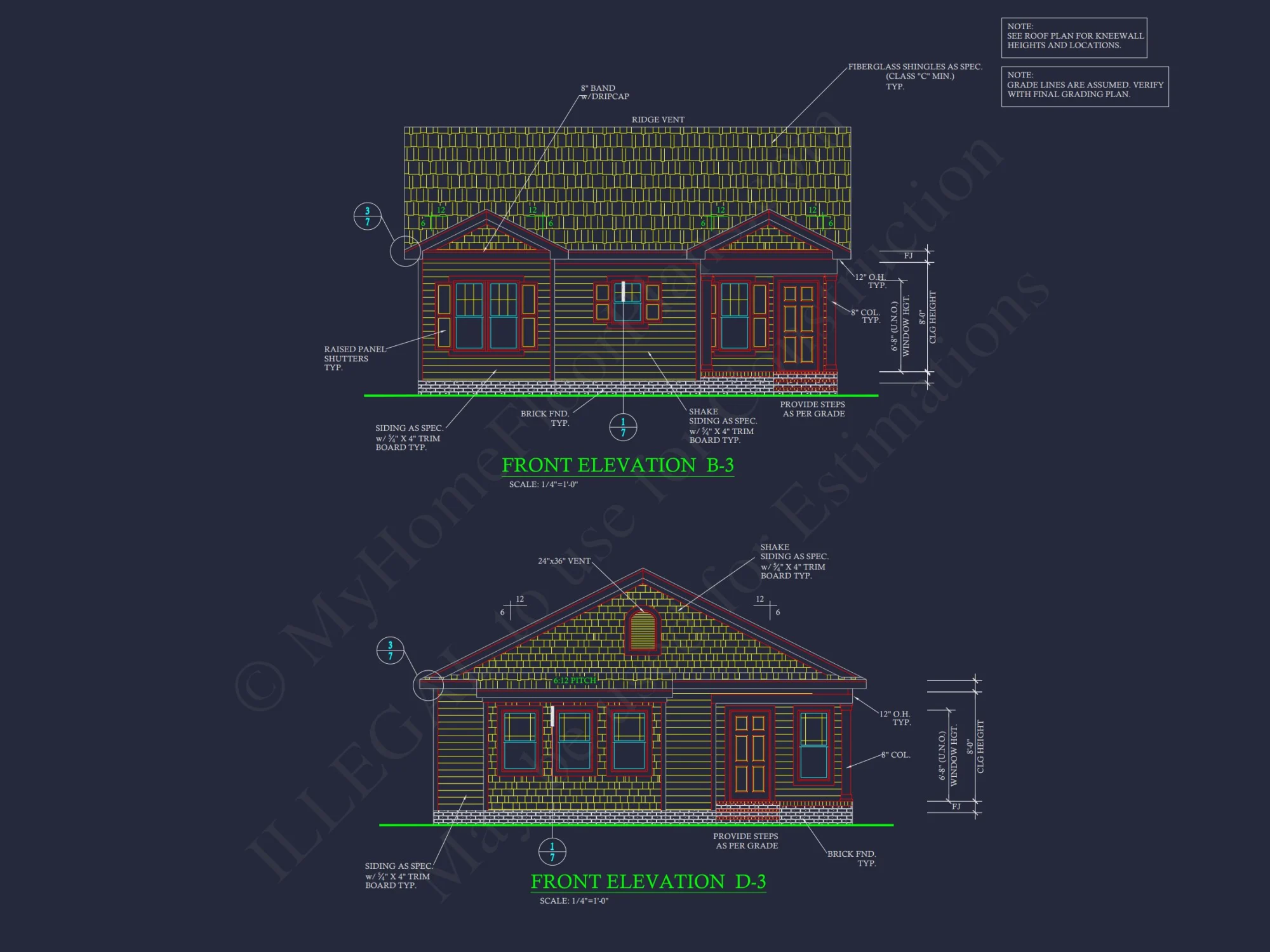 Compact house Plan with 3 Bedrooms – CAD Floor Plan Designs