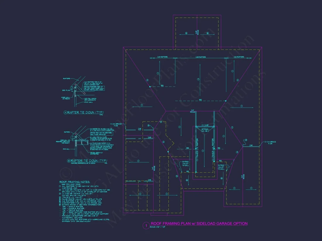 Craftsman house Plan