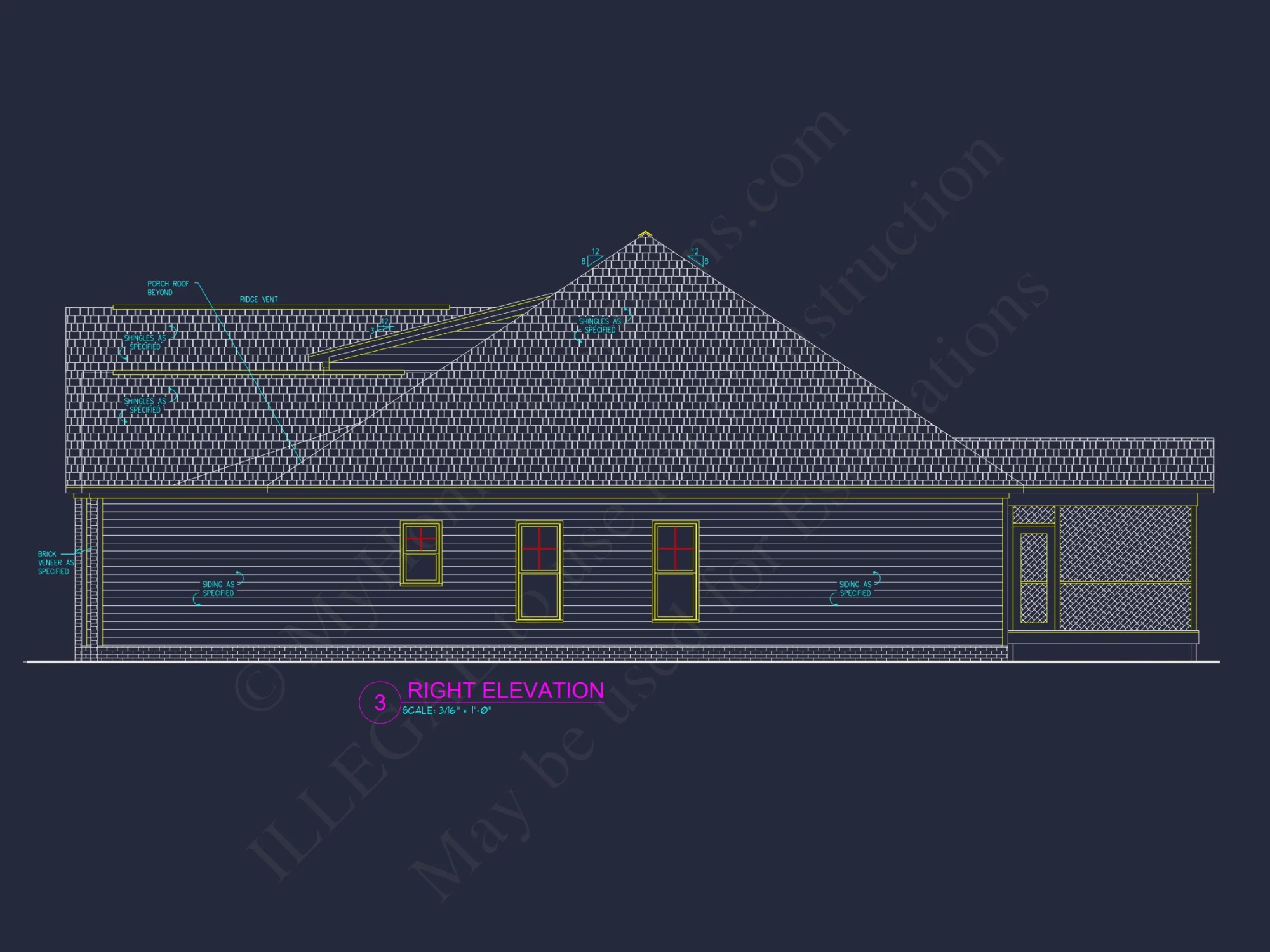 Craftsman house Plan