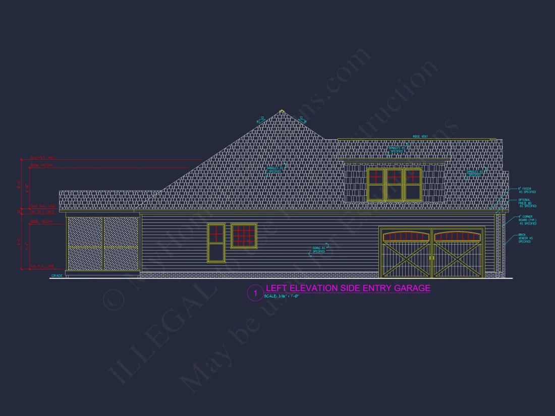 Craftsman house Plan