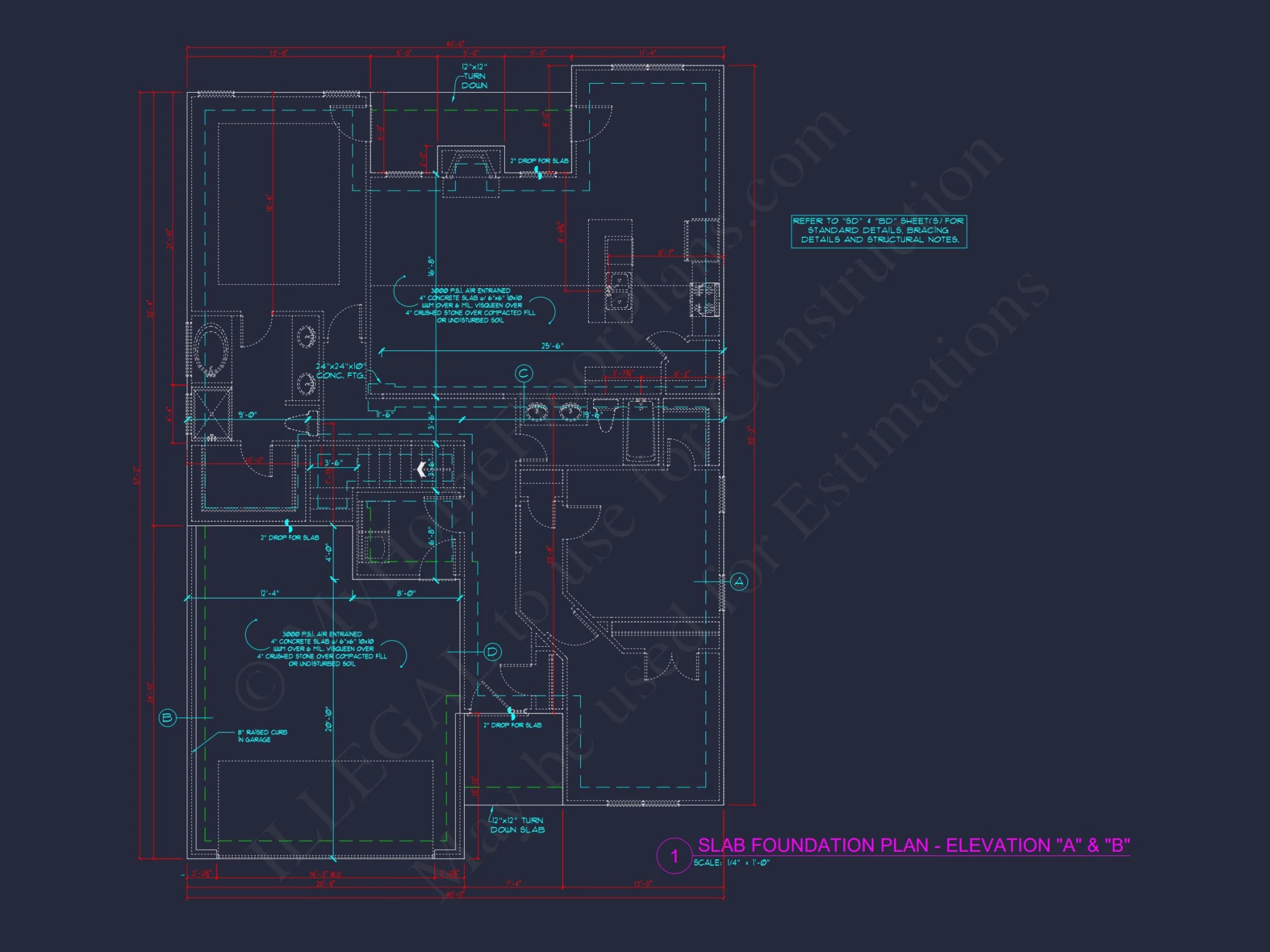 Beautiful house Plan: CAD Blueprints & Unique Architecture Designs