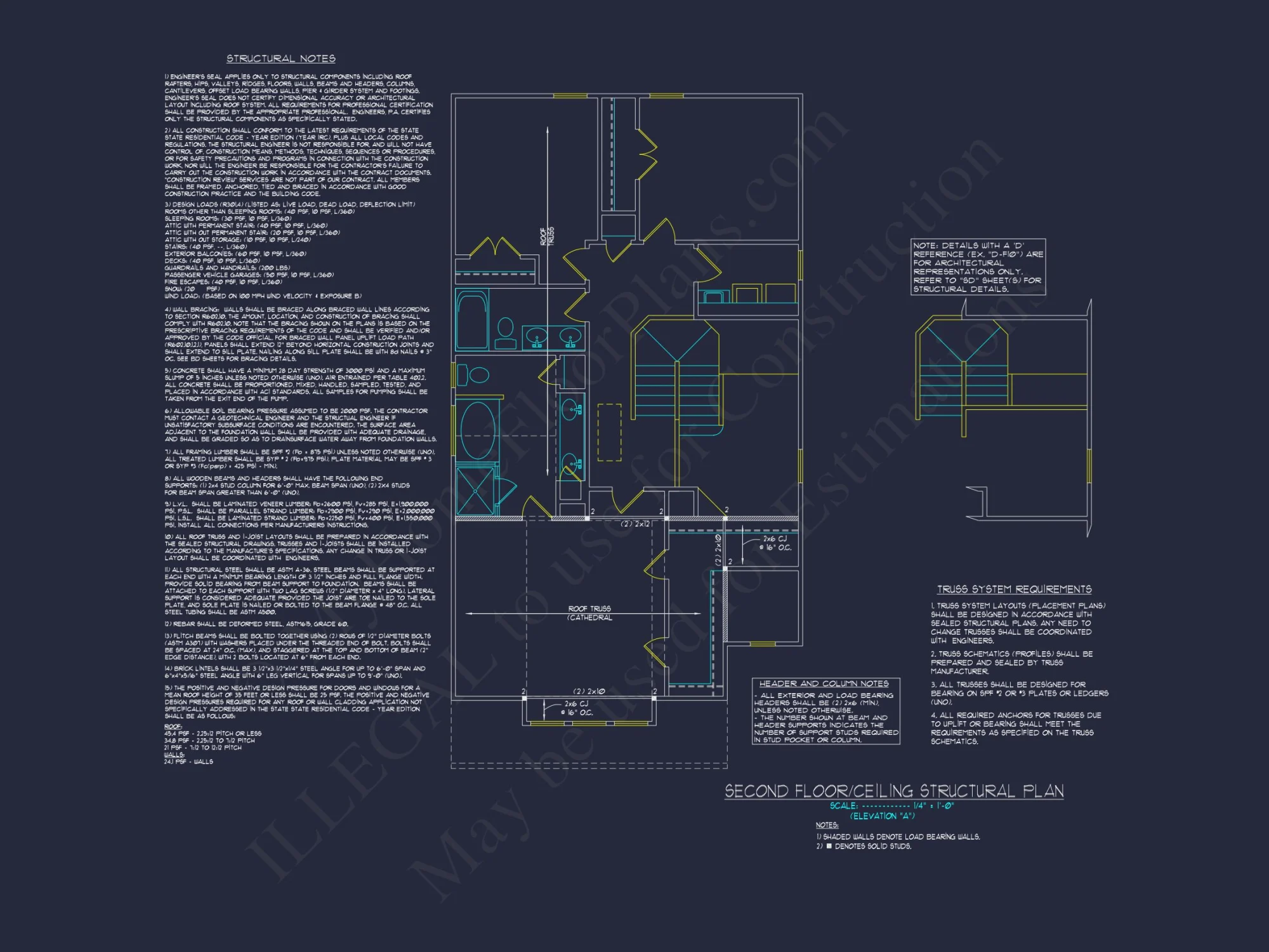 Custom house Plan with 2-Story Floor Plan and CAD Designs