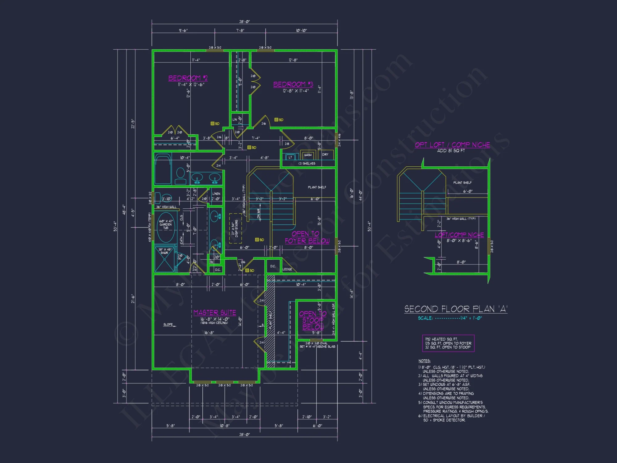 Custom house Plan with 2-Story Floor Plan and CAD Designs