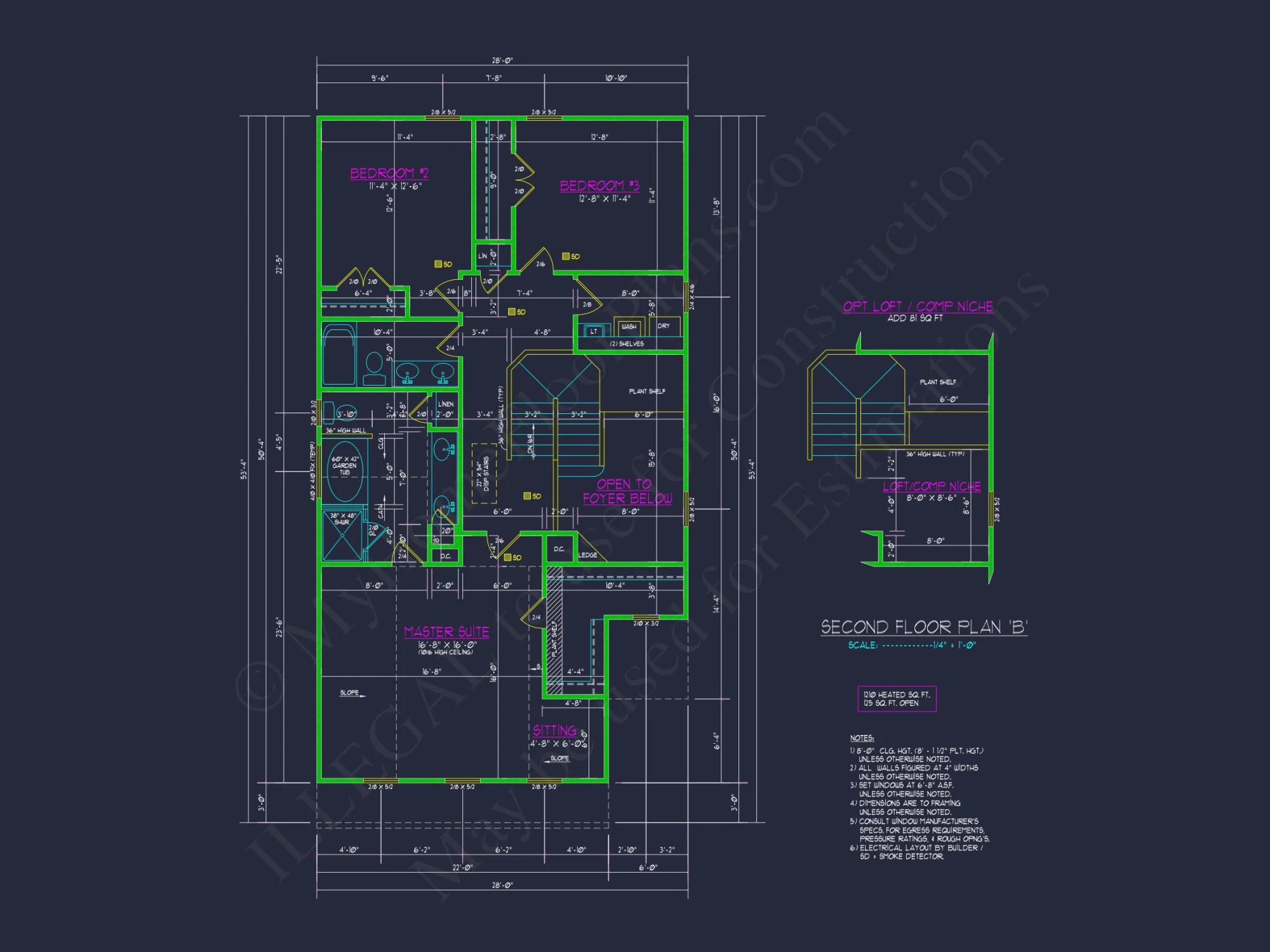 Custom house Plan with 2-Story Floor Plan and CAD Designs