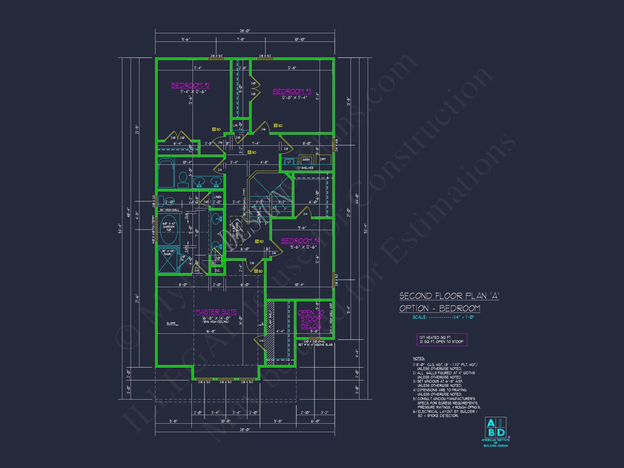 Custom house Plan with 2-Story Floor Plan and CAD Designs
