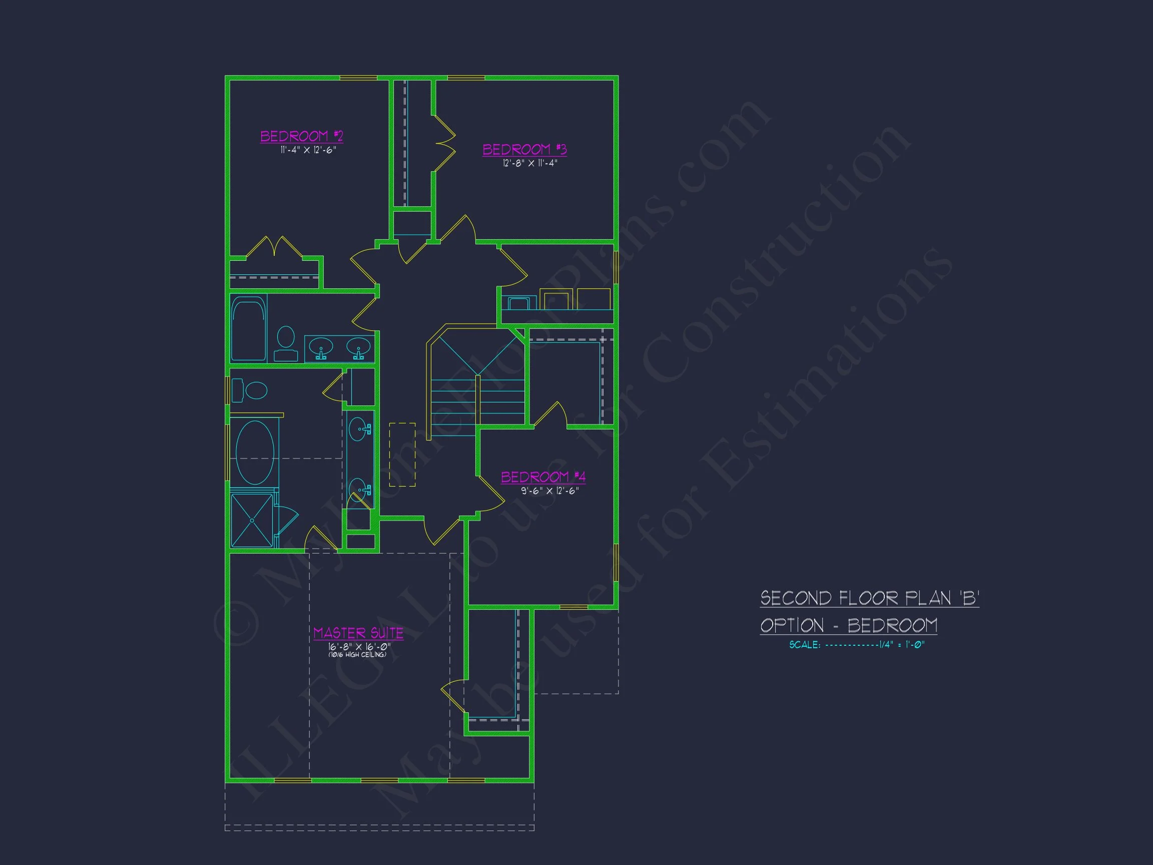 12-2508 HOUSE PLAN - Custom House Plan with 2-Story Floor Plan and CAD Designs 10 Custom house Plan with 2-Story Floor Plan and CAD Designs