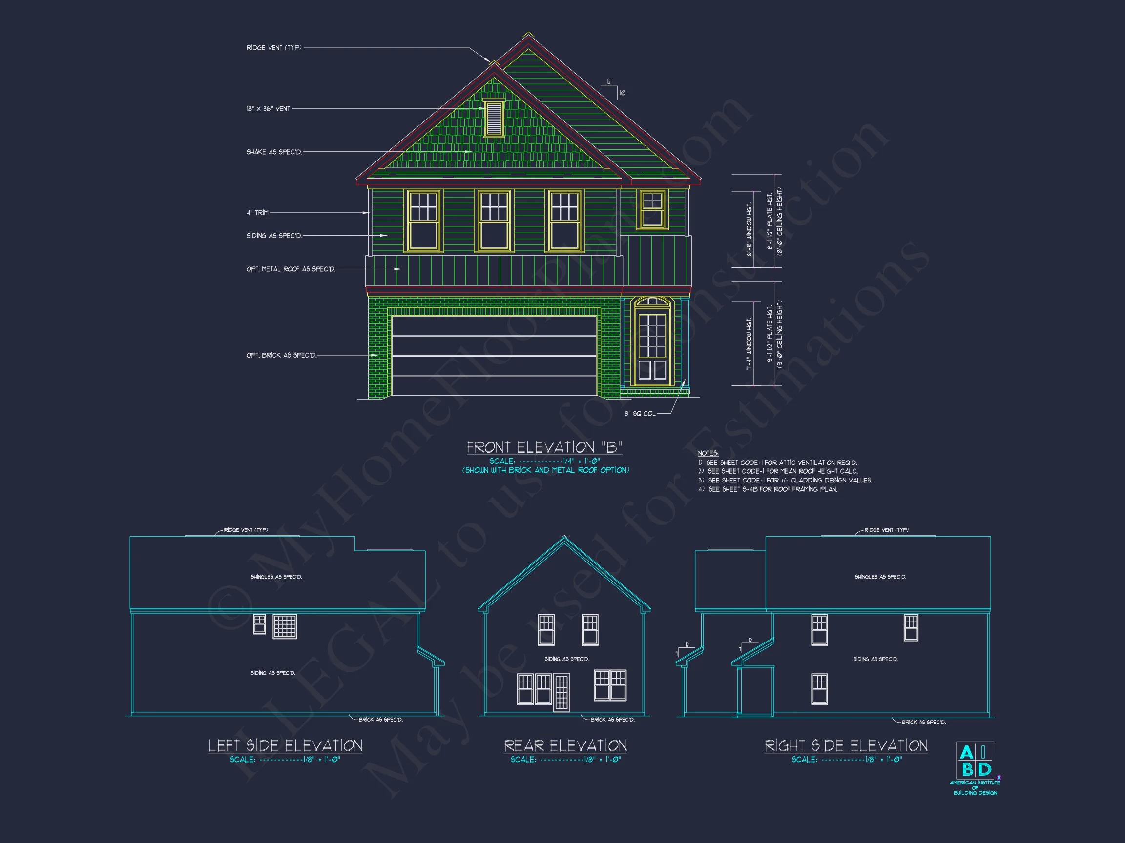 12-2508 HOUSE PLAN - Custom House Plan with 2-Story Floor Plan and CAD Designs 4 Custom house Plan with 2-Story Floor Plan and CAD Designs