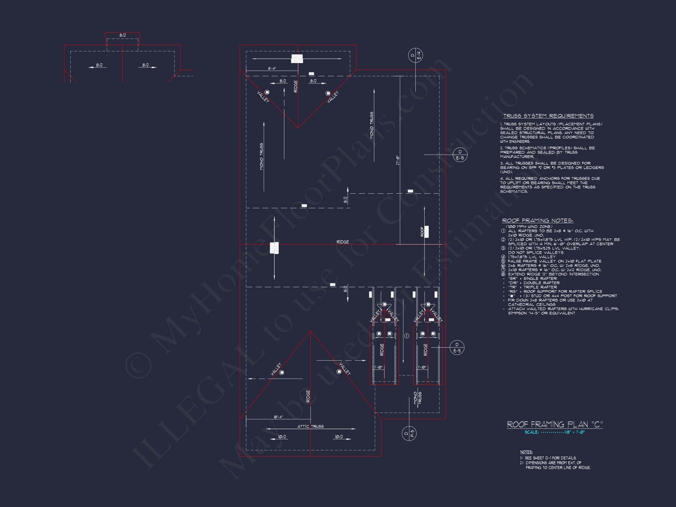 12-2461 HOUSE PLAN - Beautiful Craftsman House Plan with 3 Beds & 2 Floors 22 Beautiful Craftsman house Plan with 3 Beds & 2 Floors