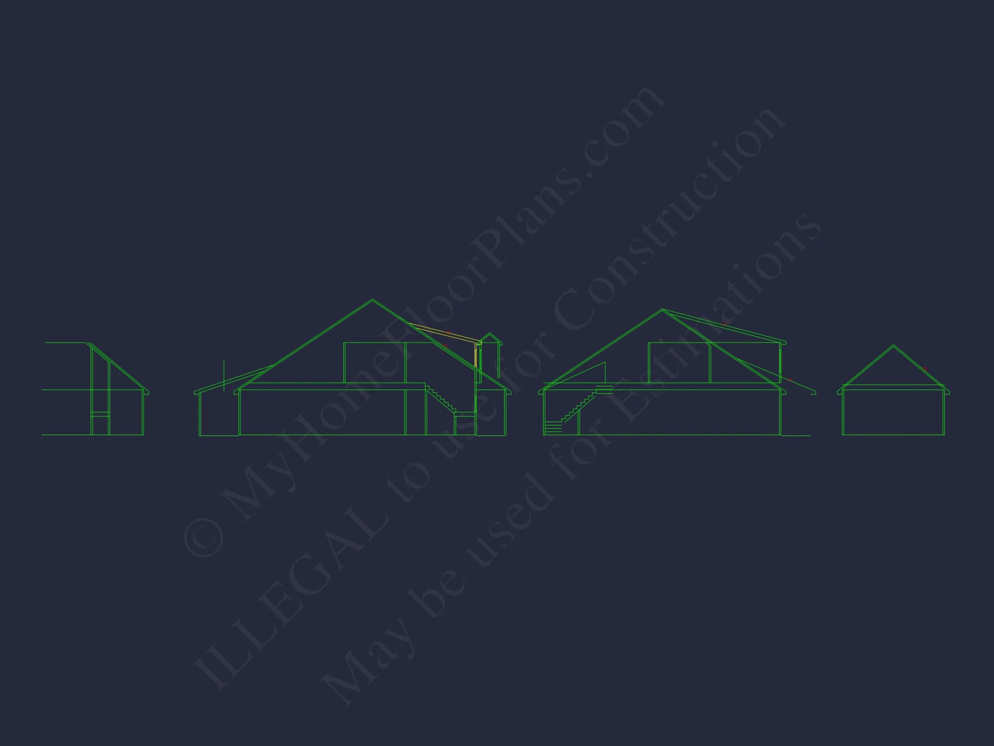 Beautiful Craftsman house Plan with 3 Beds & 2 Floors