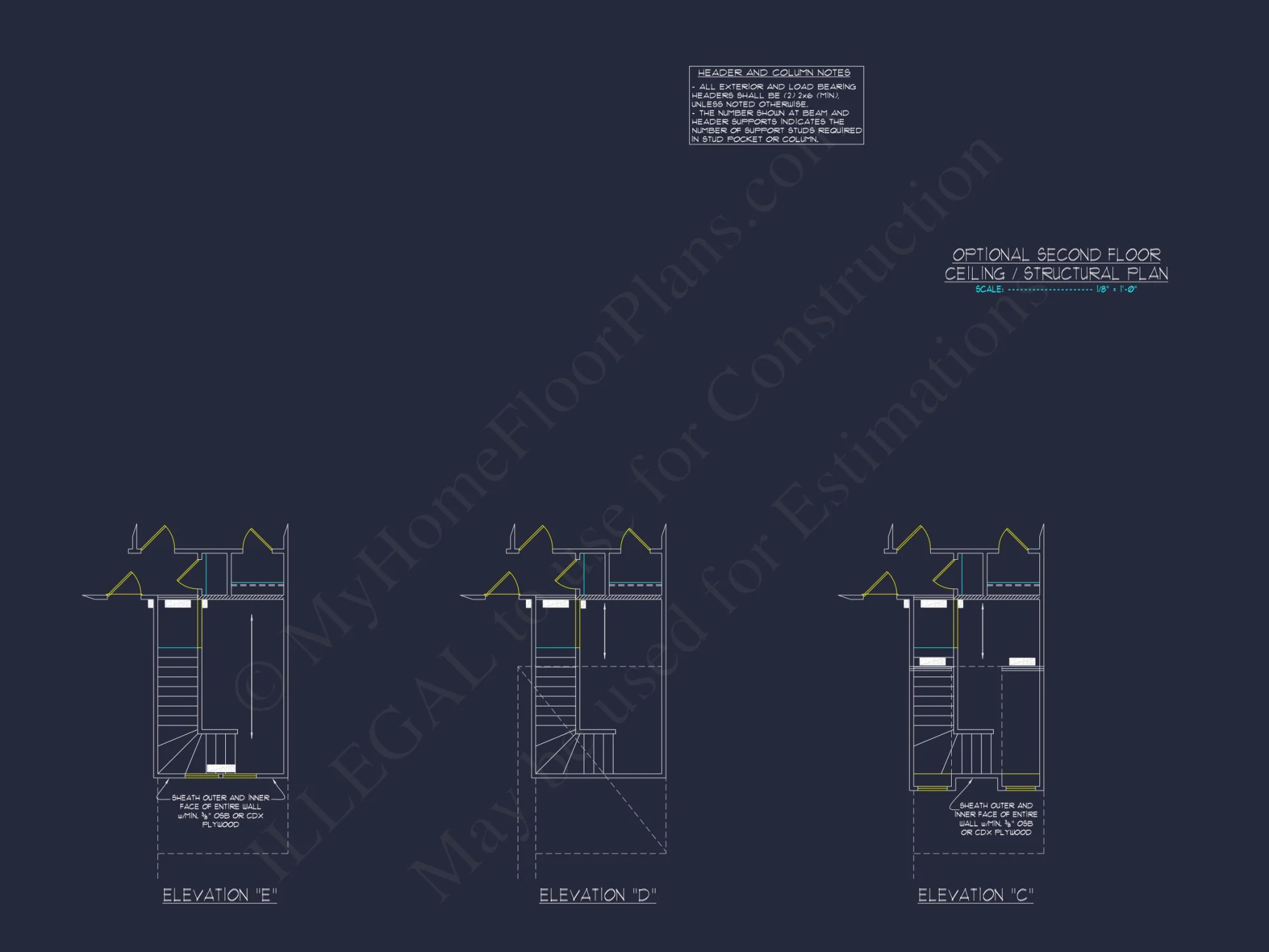 Beautiful Craftsman house Plan with 3 Beds & 2 Floors