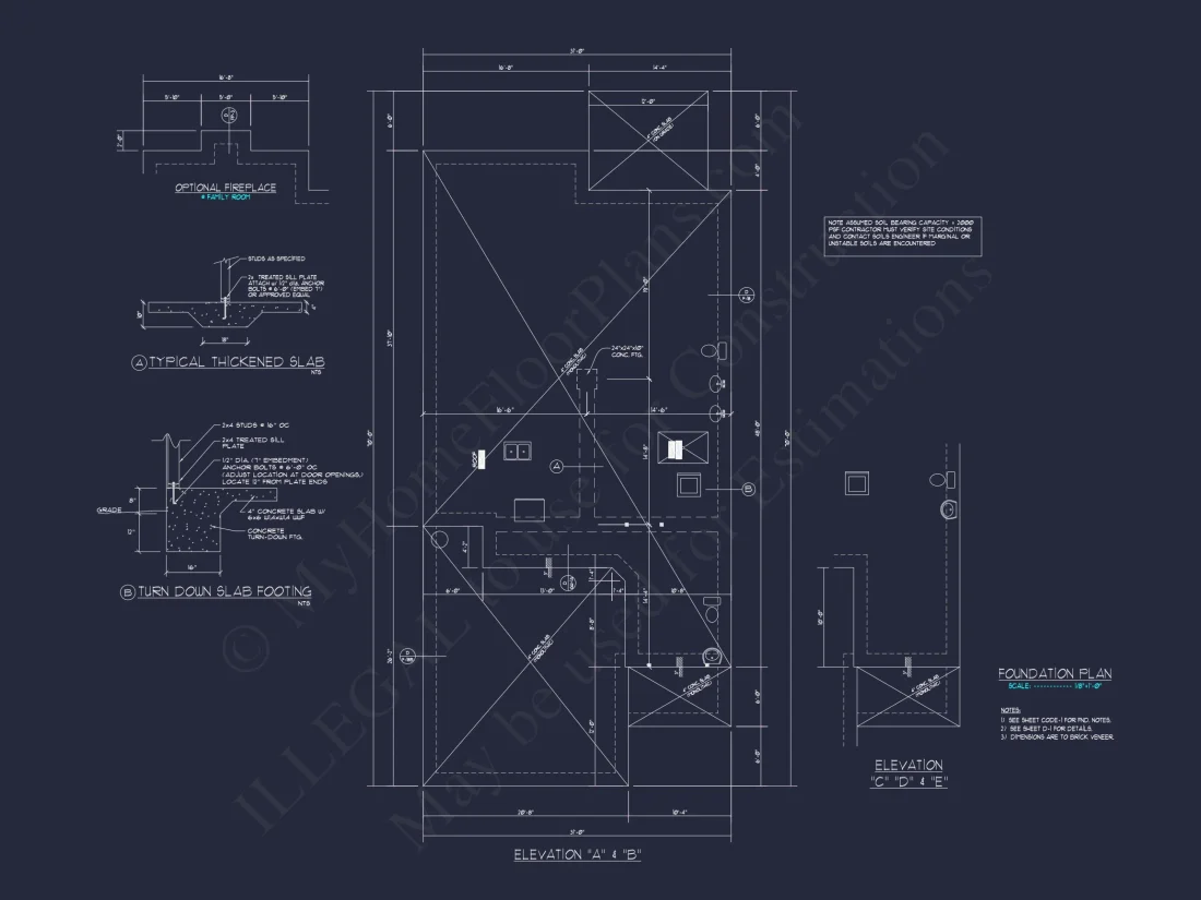 Beautiful Craftsman house Plan with 3 Beds & 2 Floors