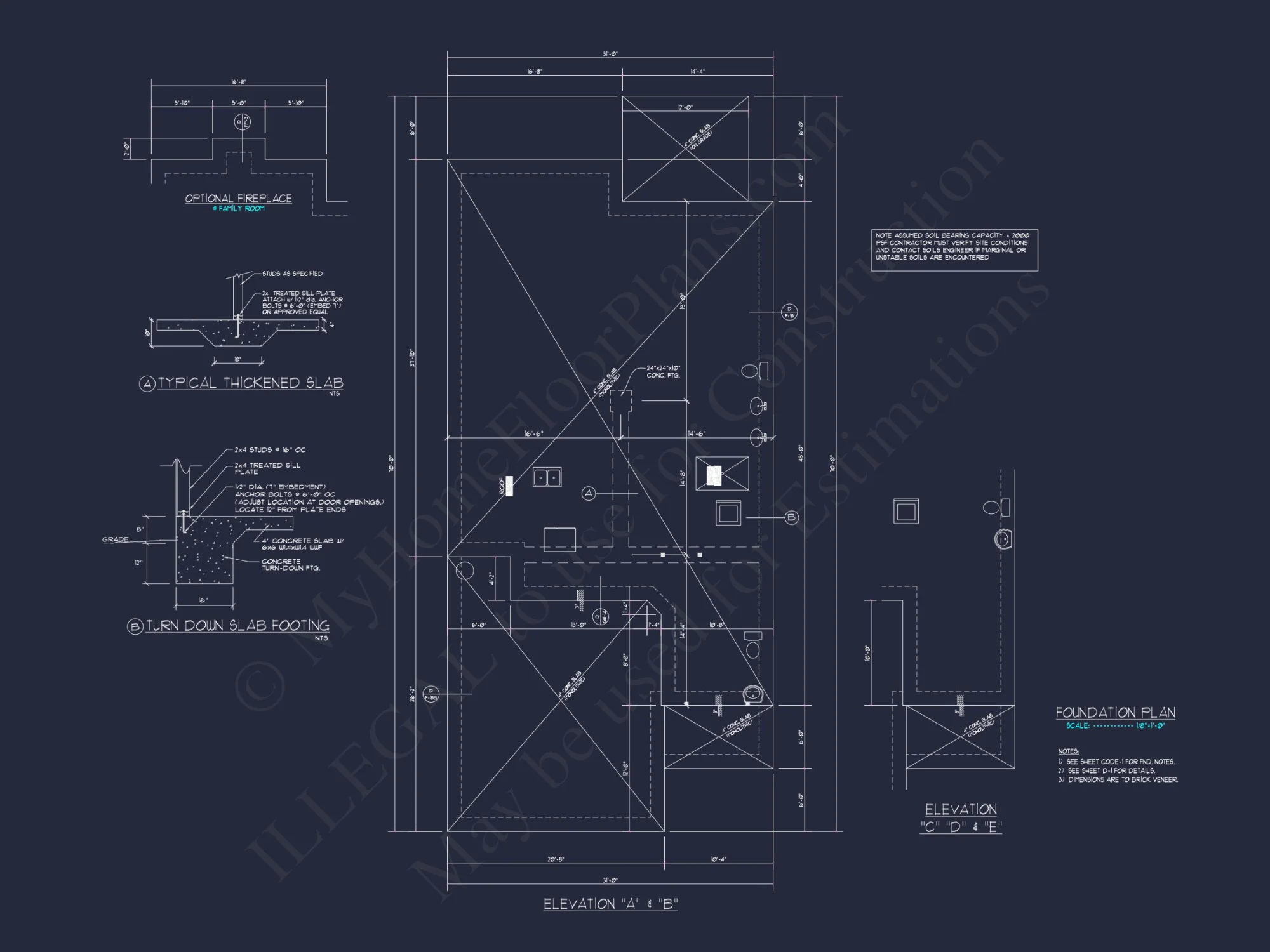 Beautiful Craftsman house Plan with 3 Beds & 2 Floors