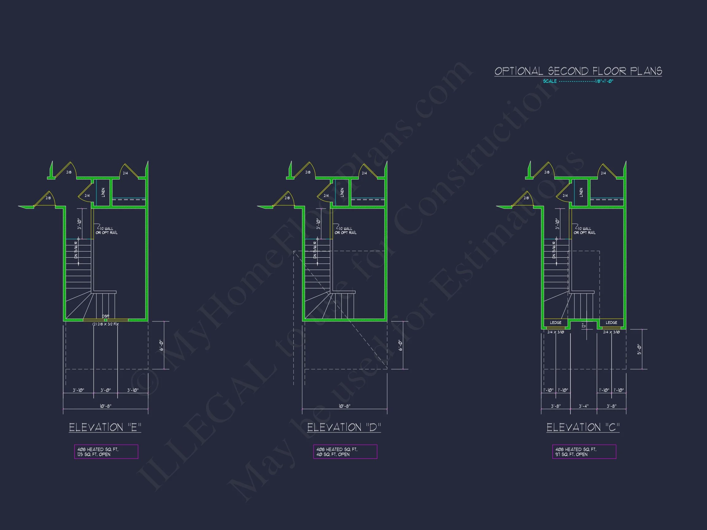 12-2461 HOUSE PLAN - Beautiful Craftsman House Plan with 3 Beds & 2 Floors 14 Beautiful Craftsman house Plan with 3 Beds & 2 Floors