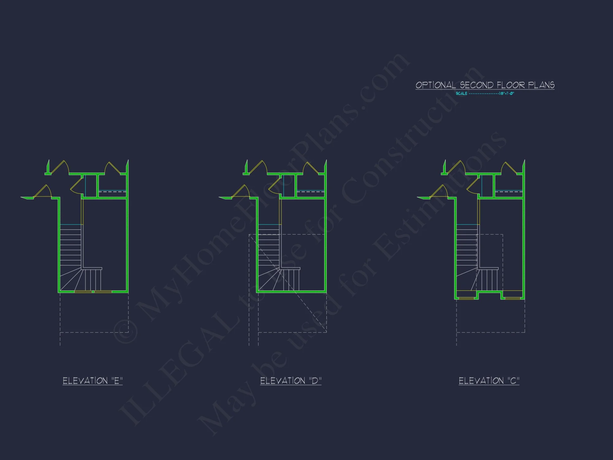 Beautiful Craftsman house Plan with 3 Beds & 2 Floors