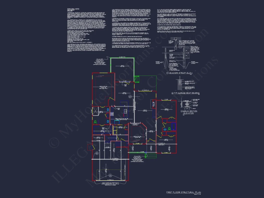 Elegant house Plan with 3 Bedrooms, Fireplace & Open Layout