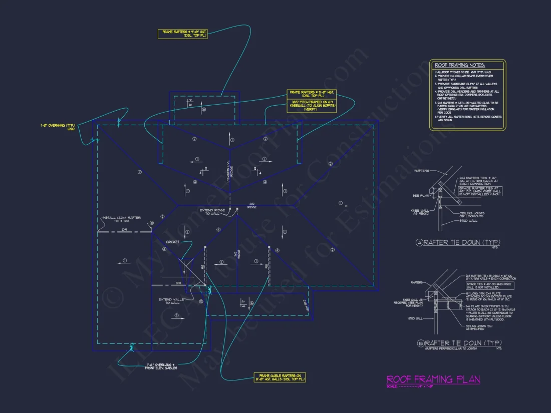 Craftsman house Plan with 3 Bedrooms and Spacious Floor Design