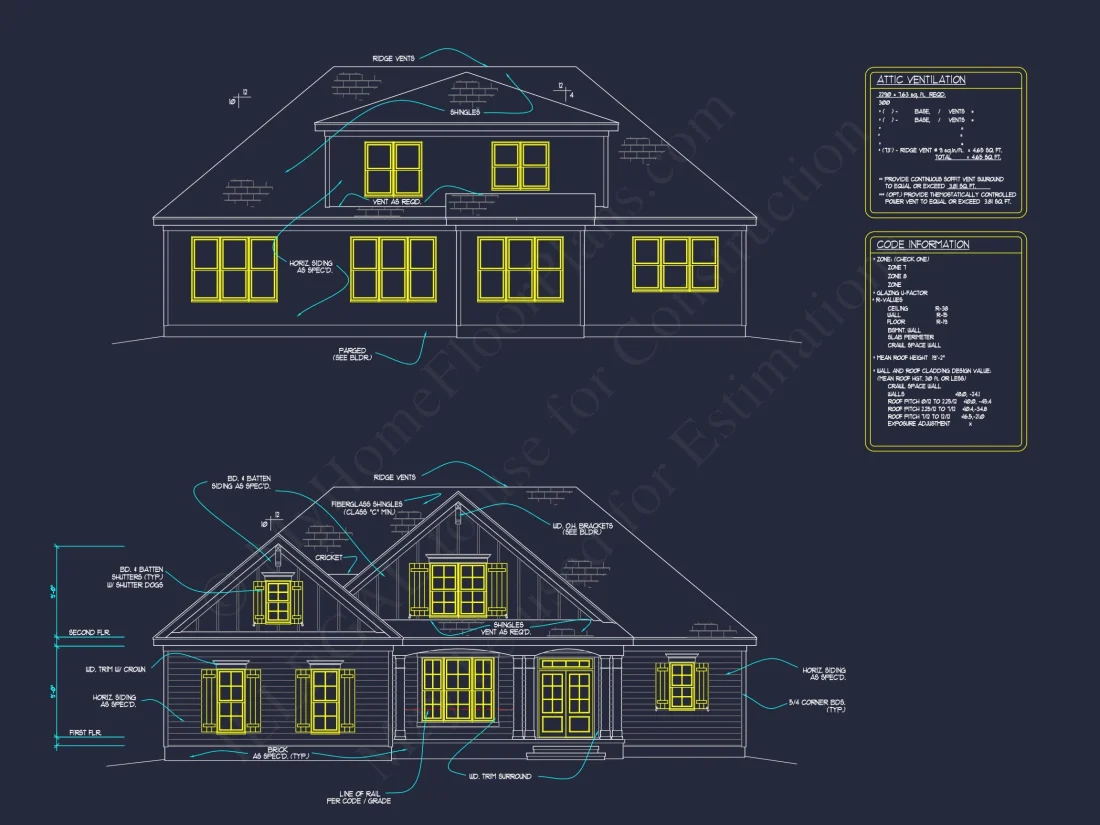 Craftsman house Plan with 3 Bedrooms and Spacious Floor Design