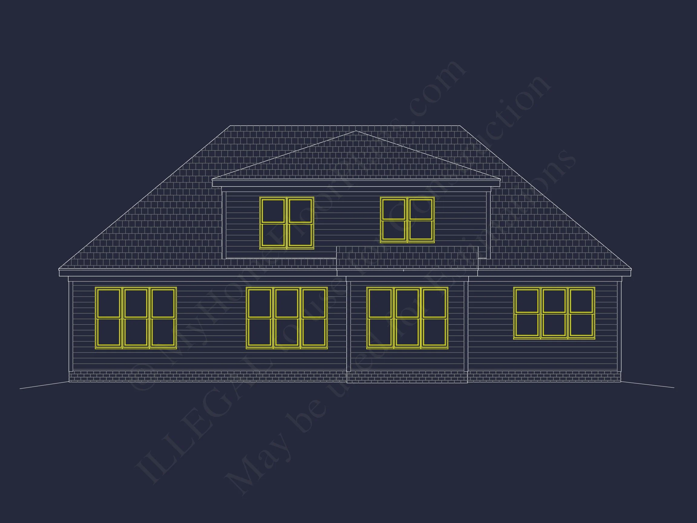 Craftsman house Plan with 3 Bedrooms and Spacious Floor Design