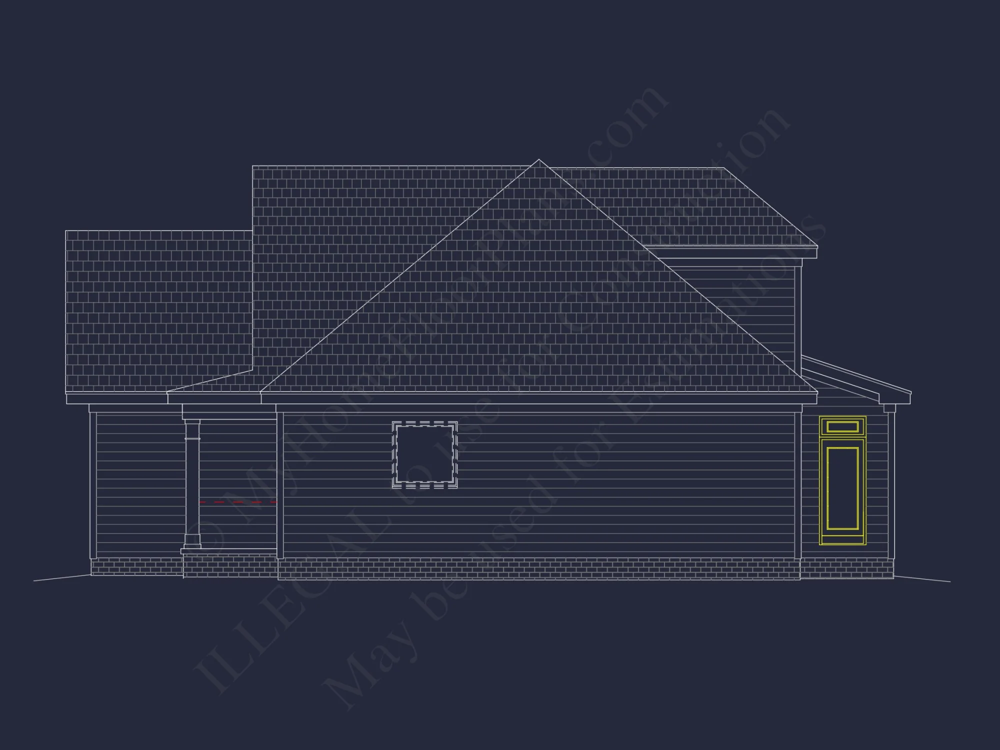 Craftsman house Plan with 3 Bedrooms and Spacious Floor Design